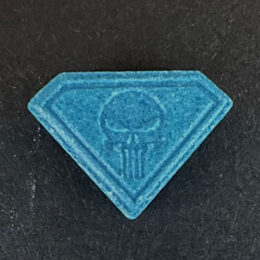 Punisher, hochdosiertes MDMA, 12.12.2023 (Berlin)