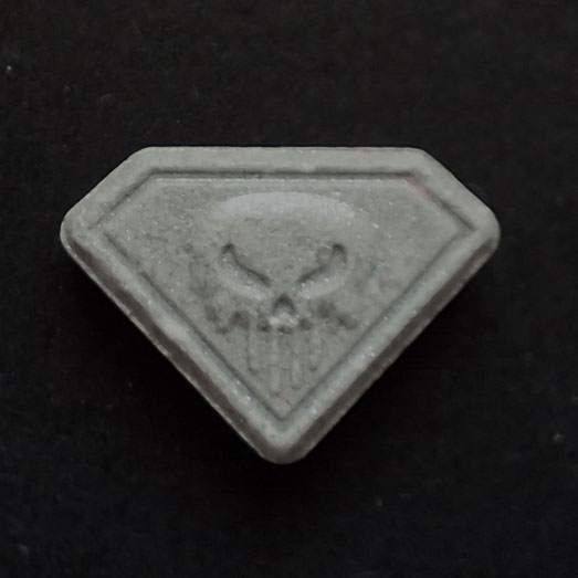 Punisher, hochdosiertes MDMA, 21.01.2025 (Berlin)