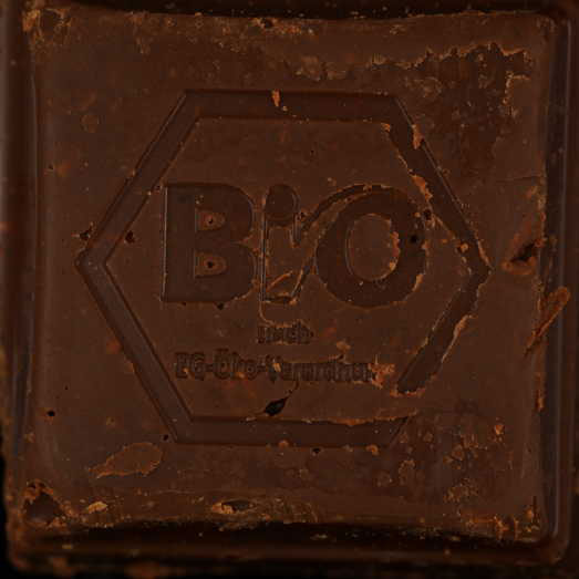 Schokolade mit Psilacetin, Psilocybin, Psilocin und Koffein, erworben als Pilzschokolade, 26.08.2024 (Berlin)