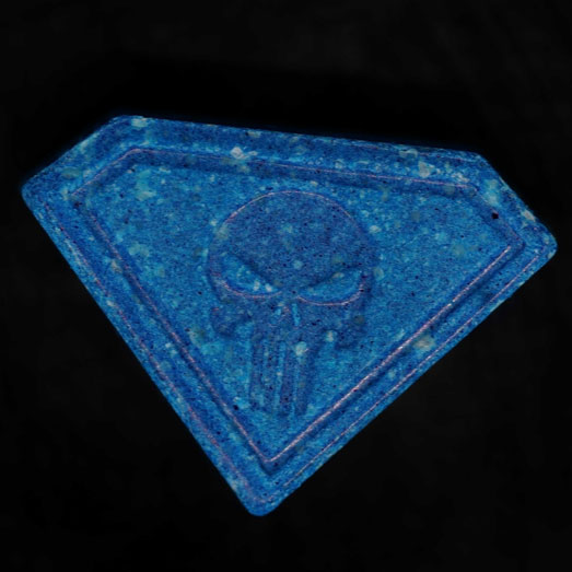 Punisher, hochdosiertes MDMA, 18.07.2023 (Berlin)