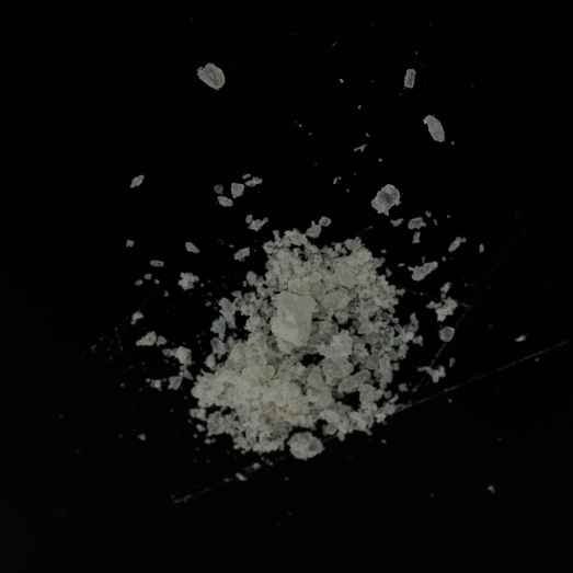 2-MMC im Gemisch mit Ketamin und 3-CMC (Clophedron), erworben als 4-MMC (Mephedron), 19.08.2025 (Berlin)